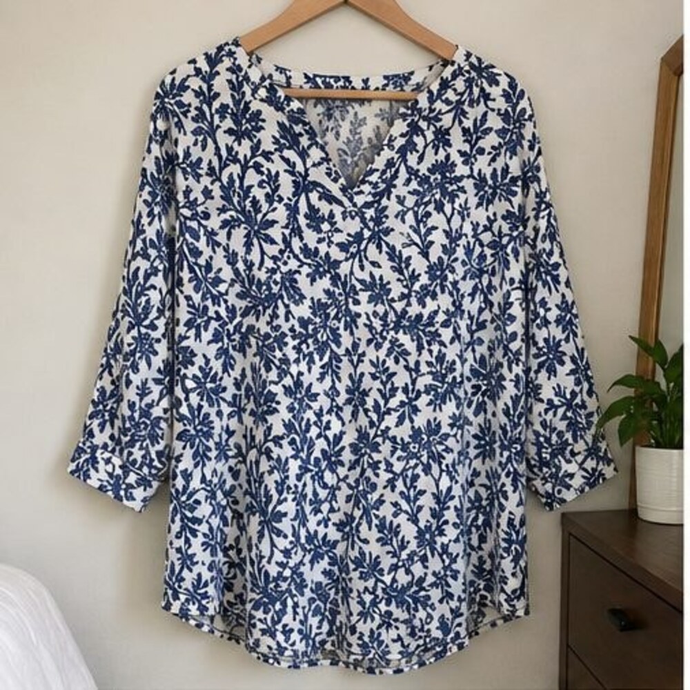 Ivory Peplum Top